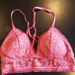 Pink bralette